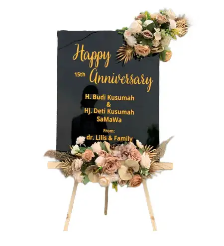 Papan Bunga Akrilik Larikrejo